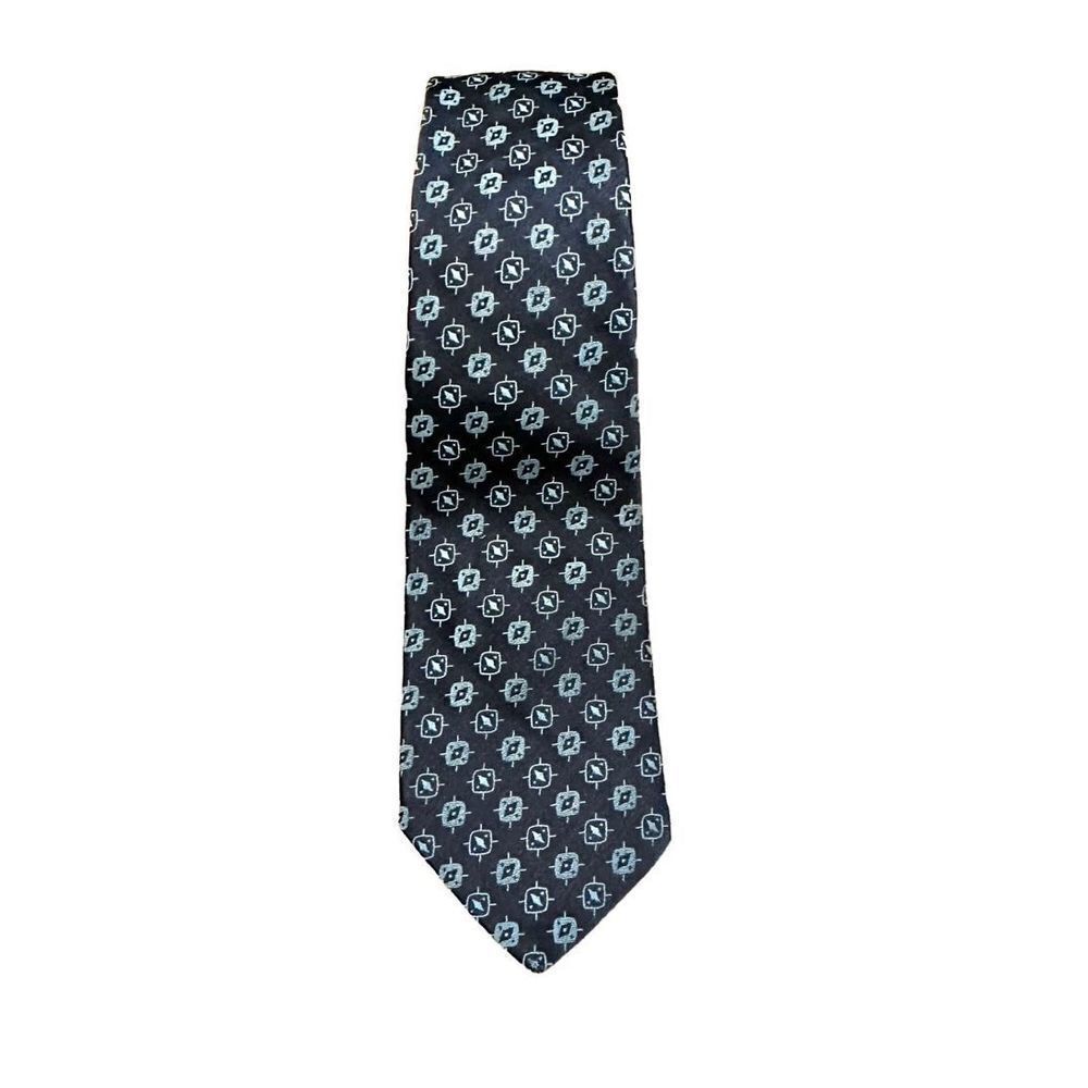 Christian Dior vintage navy silk tie